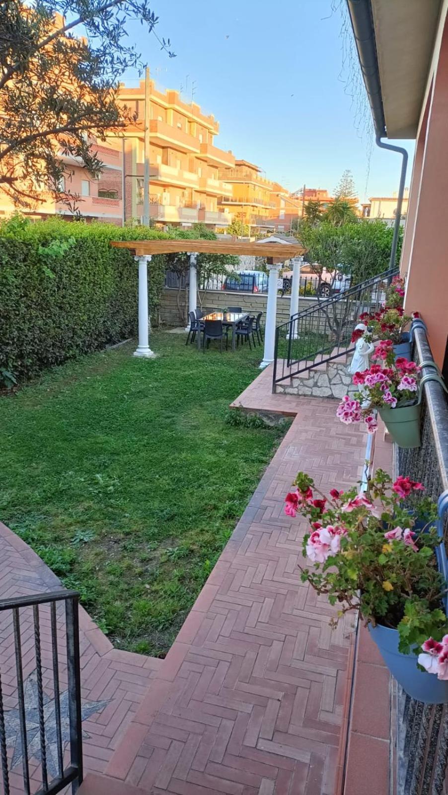 Villa Carlini Passoscuro Buitenkant foto